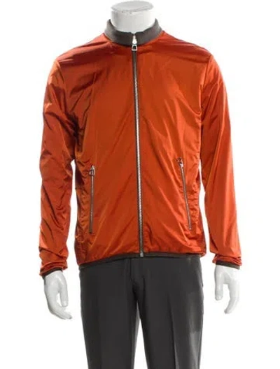 Pre-owned Hermes Windbreaker In Orange