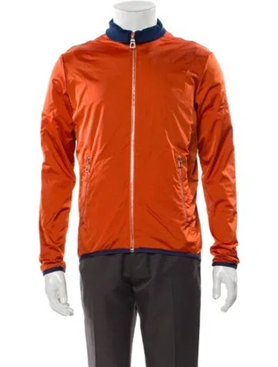 Pre-owned Hermes Windbreaker In Orange