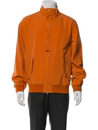 Pre-owned Hermes Windbreaker In Orange