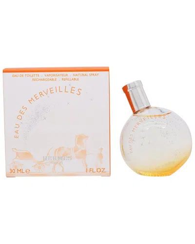 Hermes Hermès Women's 1oz Eau Des Merveilles Edt Spray In White