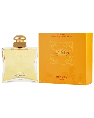 Hermes Women's 3.4oz 24 Faubourg Eau De Parfum In Transparent