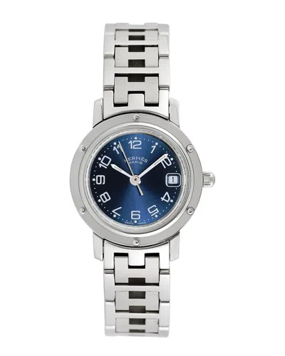 Pre-owned Hermes Hermès Women's Clipper Watch, Circa 1990's (authentic Pre-loved)