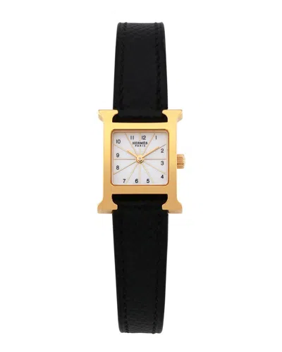 Pre-owned Hermes Hermès Women's Heure H Watch, Circa 2000's (authentic Pre-loved)