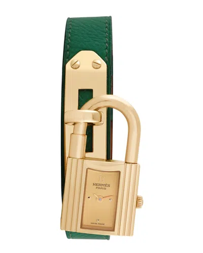 Pre-owned Hermes Hermès Women's Kelly Lock Watch