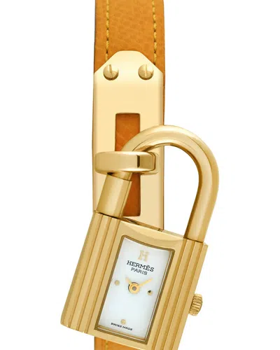 Pre-owned Hermes Hermès Women's Kelly Lock Watch