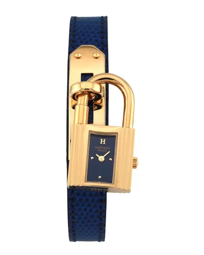 Pre-owned Hermes Hermès Women's Kelly Lock Watch