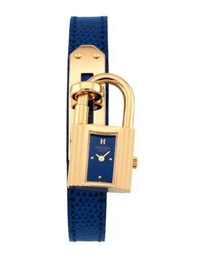 Pre-owned Hermes Hermès Women's Kelly Lock Watch