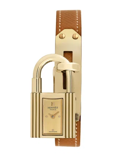 Pre-owned Hermes Women's Kelly Lock Watch, Circa 2000's (authentic Pre-loved)