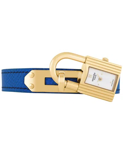 Pre-owned Hermes Women's Kelly Lock Watch, Circa 2000's (authentic Pre-loved)