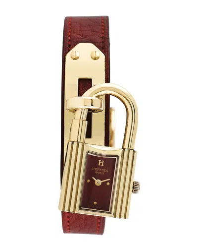 Pre-owned Hermes Women's Kelly Lock Watch, Circa 2000's (authentic Pre-loved)