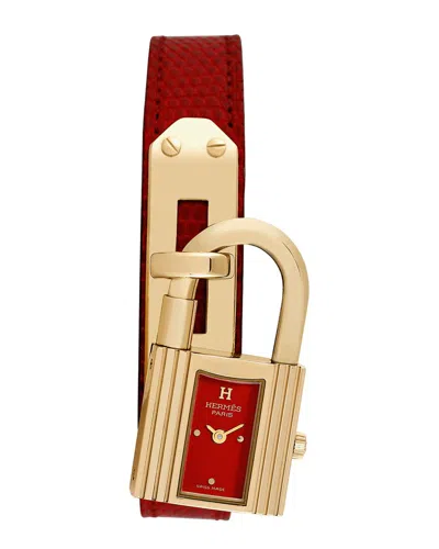 Pre-owned Hermes Hermès Women's Kelly Lock Watch, Circa 2000's (authentic Pre-loved)