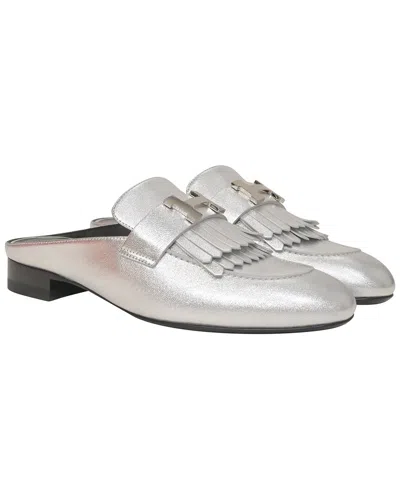 Pre-owned Hermes Hermès Women's Leather Rivoli Mule (authentic Pre-loved)