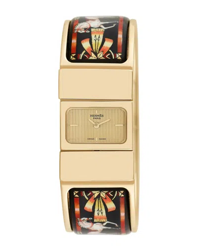 Hermes Hermès Women's Loquet Bangle Watch