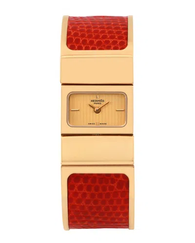 Pre-owned Hermes Hermès Women's Loquet Watch