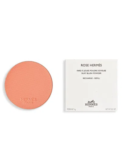 Hermes Women's Rose Hermès Silky Blush Powder Refill In 19 Rose Abricot