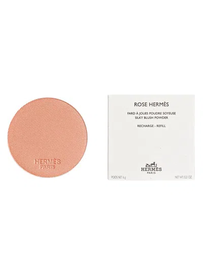 Hermes Women's Rose Hermès Silky Blush Powder Refill In 35 Rose Dore