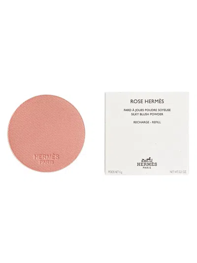 Hermes Women's Rose Hermès Silky Blush Powder Refill In 47 Rose Ambre