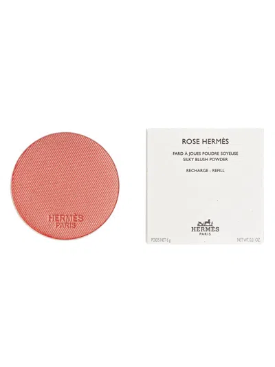 Hermes Women's Rose Hermès Silky Blush Powder Refill In 58 Rose Cuivre