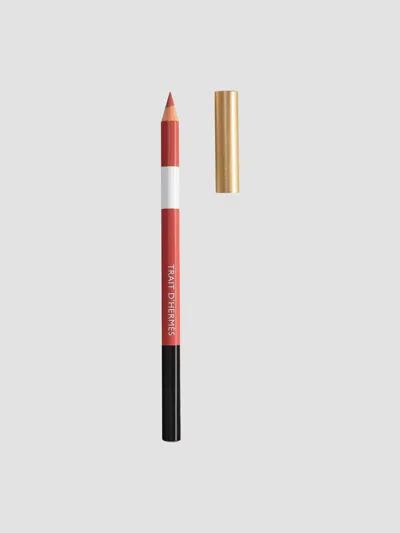 Hermes Women's Trait D'hermès Lip Color Pencil In 21 Rose Epice