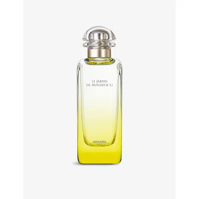 Hermes Le Jardin Monsieur Li Eau De Toilette 100ml In Nero