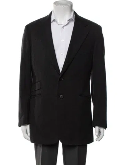 Pre-owned Hermes Wool Blazer In Black