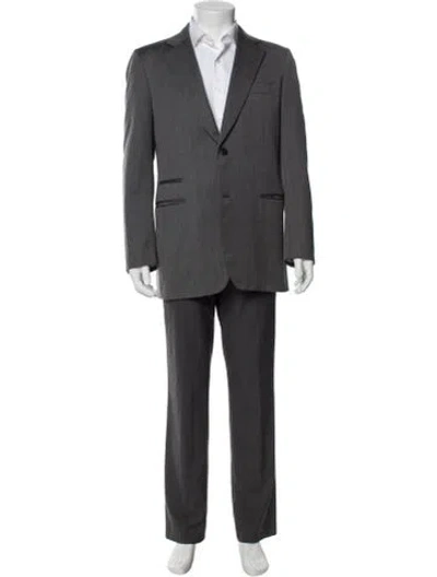 Pre-owned Hermes Wool Blazer In Gray