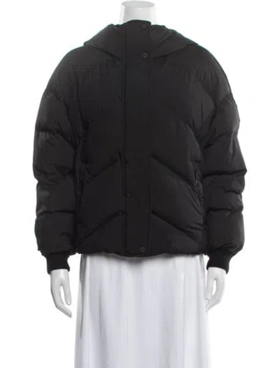 Pre-owned Hermes Wool Down Jacket In Black