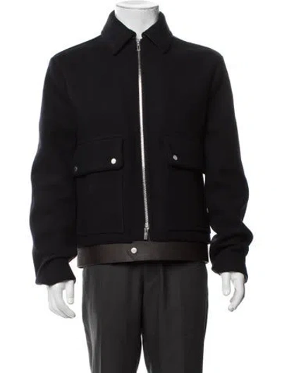 Pre-owned Hermes Wool Jacket In Black