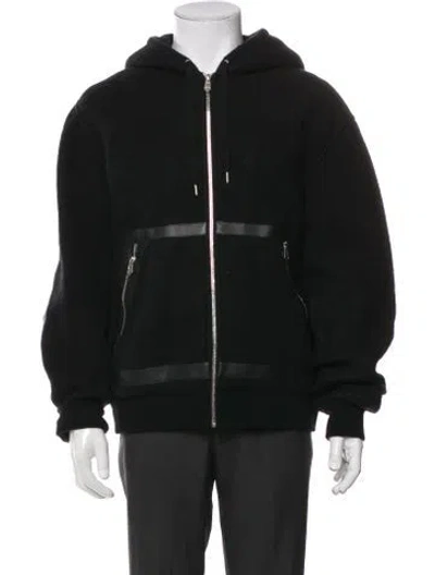 Pre-owned Hermes Wool Windbreaker In Black