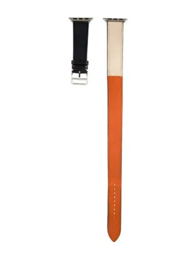 Pre-owned Hermes X Apple 20mm Double Tour Watch Strap In Multi