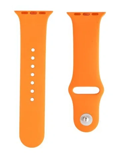 Pre-owned Hermes X Apple 41mm Sport Strap In Orange