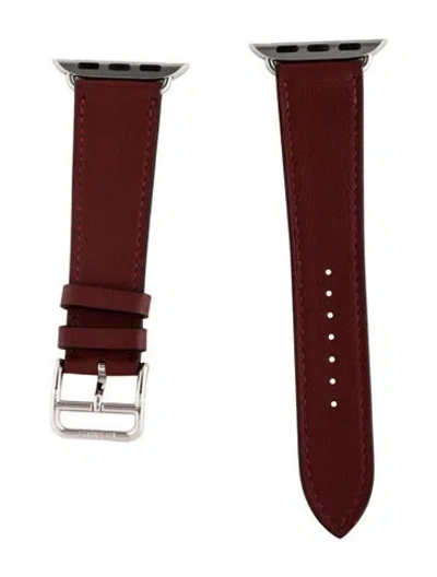 Pre-owned Hermes X Apple Single Tour 20mm Watch Strap In Multi