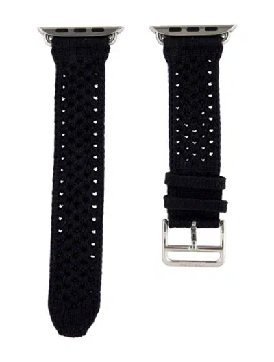 Pre-owned Hermes X Apple Single Tour Jaune De Naples Watch Strap In Multicolor