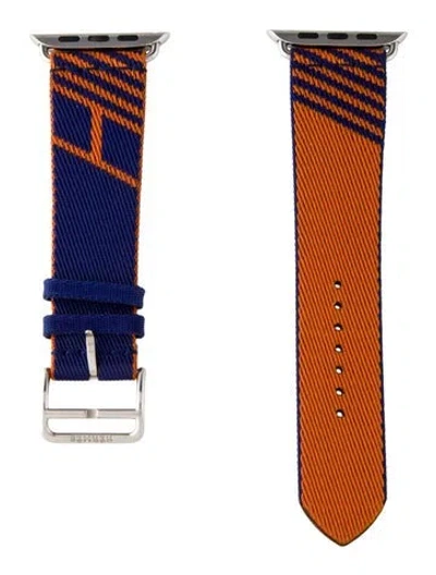 Pre-owned Hermes X Apple Watch Strap In Multi