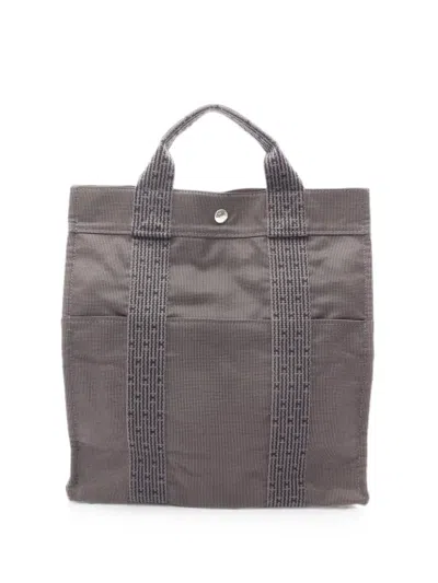 Pre-owned Hermes Yell Line Ado Mm Backpack In Brown