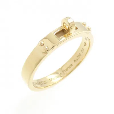 Pre-owned Hermes Yellow Gold Yellow Gold (18k) Band Ring ()