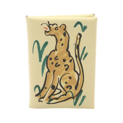 Pre-owned Hermes Yellow Swift Leather Coin Purse/coin Case ()