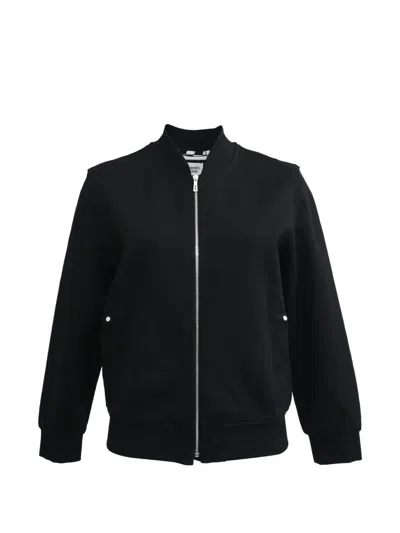 Pre-owned Hermes Zip-up Bomber Jacket In Black