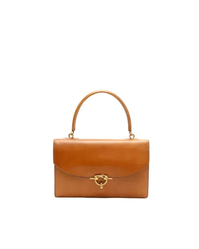 Hermes Hermès1960s Cordrières Bag In Brown