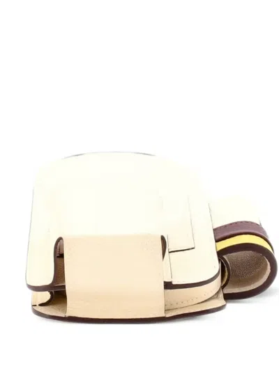 Pre-owned Hermes Way Phone Case Crossbody Bag Epsom Clutch Bag In Neutrals
