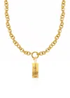 Hermina Athens Aphrodite Charm Kyklos Chain Accessories