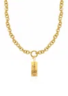 Hermina Athens Aphrodite Charm Kyklos Chain Accessories
