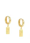 Hermina Athens Delian Slip On Earrings
