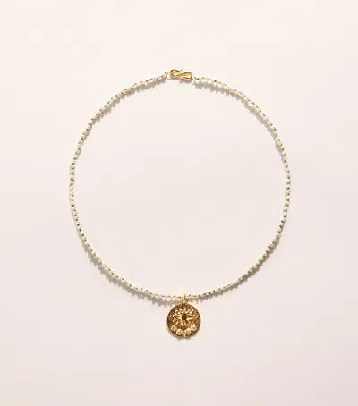 Hermina Athens Freshwater Pearl Eye Pendant Necklace