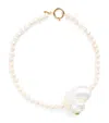 Hermina Athens Freshwater Pearl Ursula Grace Necklace In Gold