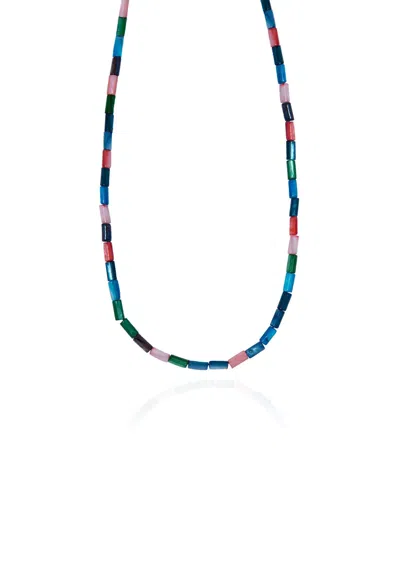 Hermina Athens Jaws Necklace In Multi