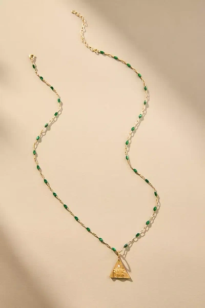 Hermina Athens Kressida Small Necklace In Gold