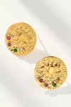 Hermina Athens Kressida Small Post Earrings In Gold