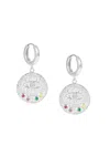 Hermina Athens Kressida Small Slip On Earrings Accessories In Multicolor