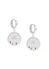 Hermina Athens Kressida Small Slip On Earrings Accessories In Multicolor